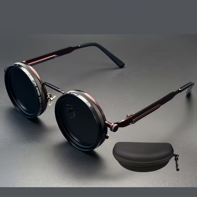 Black Aura  ND-9 Lens Filter Sunglasses ( Imported )