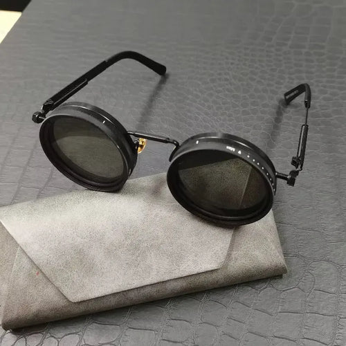 Black Aura  ND-9 Lens Filter Sunglasses ( Imported )
